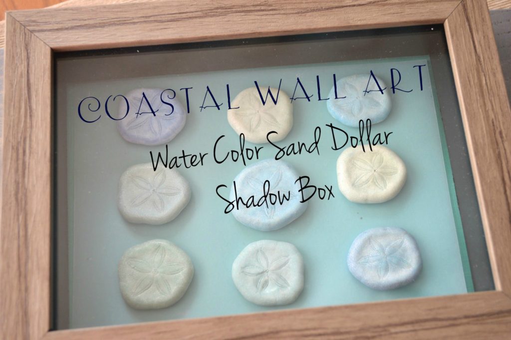 Water Color Sand Dollar Wall Art Pin